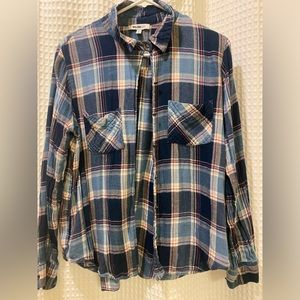 Multi colored women flannel